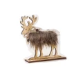 3 PCS Christmas Creative Home Wooden Felt Elk Decoration