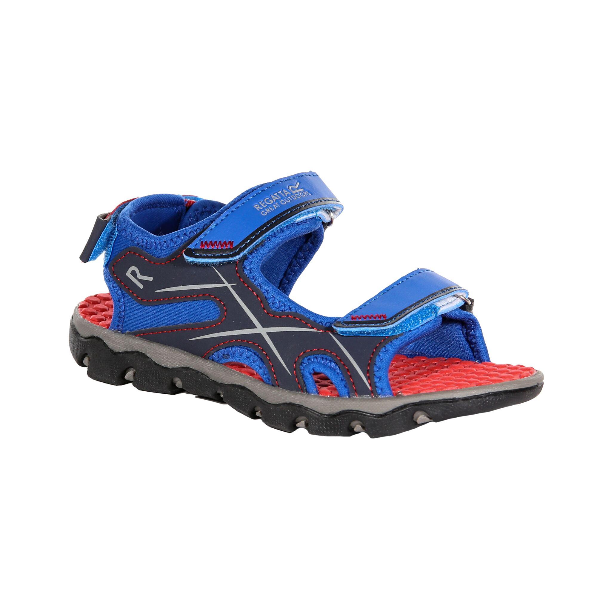 Regatta Childrens/Kids Kota Drift Sandals (Oxford Blue/Pepper) (11 UK Child)