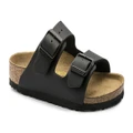 Birkenstock Kids Arizona Birko-Flor Narrow Fit Sandal (Black, Size 28 EU)