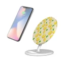 QI Wireless Charger For iPhone 13/12 Samsung Galaxy S22/S22+/S22 Ultra, Lemons