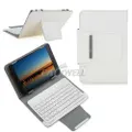 For Samsung Galaxy Tab A 8.0 2019 P200 Tablet Stand Case Bluetooth Keyboard Cover-White