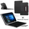 For Samsung Galaxy Tab A 8.0 2019 P200 Tablet Stand Case Bluetooth Keyboard Cover-Black