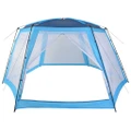 Pool Tent Fabric 660x580x250 cm Blue vidaXL