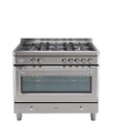 Euro Appliances Freestanding Dual Fuel Oven 90cm Stainless Steel Royal Chiantishire ECSH900SX