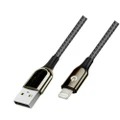 Philex 1.2m Intelligent Smart Auto Off/Fast Charge 8 Pin Cable for iPhone