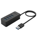 Orico W5P-U3 4 Port USB3.0 Desktop Hub with Data Cable & OTG Function