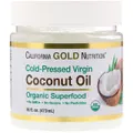 California Gold Nutrition Cold-Pressed Organic Virgin Coconut Oil - 473ml