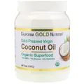California Gold Nutrition Cold-Pressed Organic Virgin Coconut Oil - 1600ml