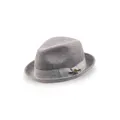 Goorin Bros Brothers Rude Boy Wool Fedora Hat - Grey - M