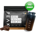 Peak Whey Protein Isolate (Chocolate) + Free Shaker