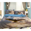 3D Eagle Flying 1924 Bed Pillowcases Quilt Cover Set Bedding Set 3D Duvet cover Pillowcases