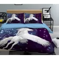 3D Flying Wings Unicorn 050 Bed Pillowcases Quilt Cover Set Bedding Set 3D Duvet cover Pillowcases