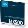 Crucial SSD 250GB MX500 Internal Solid State Drive Laptop 2.5" SATA III 560MB/s CT250MX500SSD1