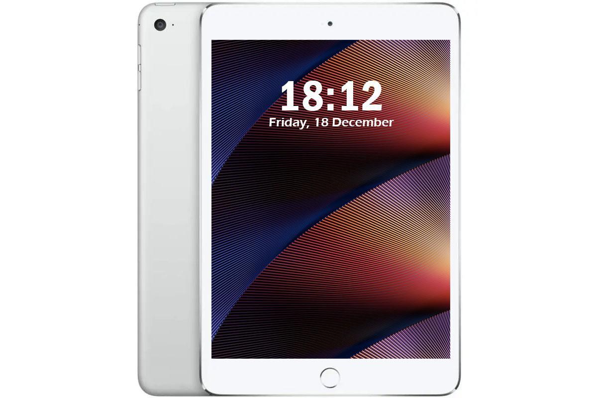 Apple iPad Mini 4 16GB Wifi Silver - Excellent - Refurbished
