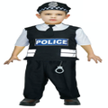 Deluxe Boys Police Costume Book Week Childrens Halloween Fancy Dress Kids - 10-12 Years Old
