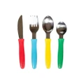 Soffritto Mini Chef 4 Piece Stainless Steel Children's Cutlery Set