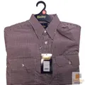 BISLEY LONG SLEEVE SHIRT Everyday Casual Business Work Cotton Blend Check S-5XL - BS7753_CFIG (FIG) - L