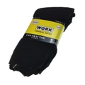 5 Pairs THERMAL WORK SOCKS Boot Thick Outdoor Warm Heavy Duty Cotton Tradie BULK - Black - 6-11