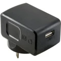 Doss 5V 2.4A USB Power Supply DC Charger Adaptor for iPhone/Samsung/Phones Black