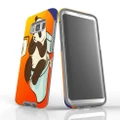 For Samsung Galaxy S8 Case Armour Cover, Panda's Toilet