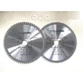 2PC Circular Saw Blade 255mm 100T/60TEETH 30MM BORE With 3 Reduction rings TCT
