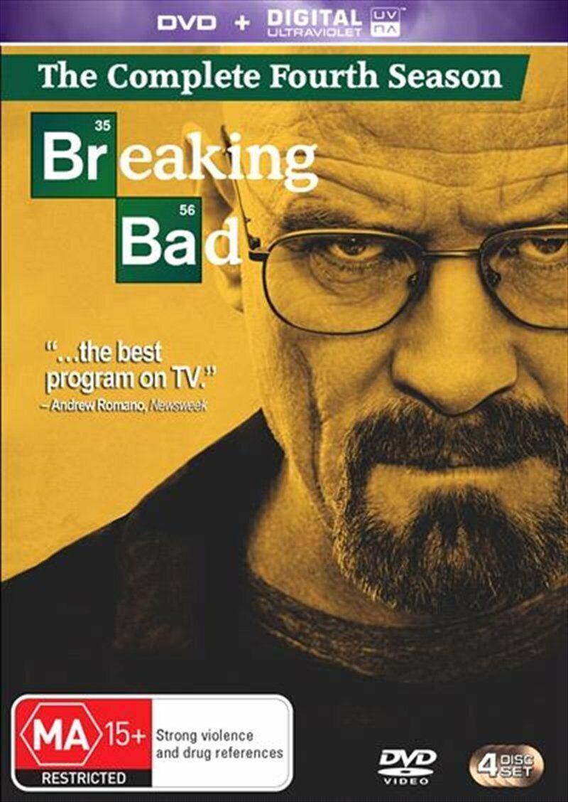 Breaking Bad Season 4 DVD Preowned: Disc Like New