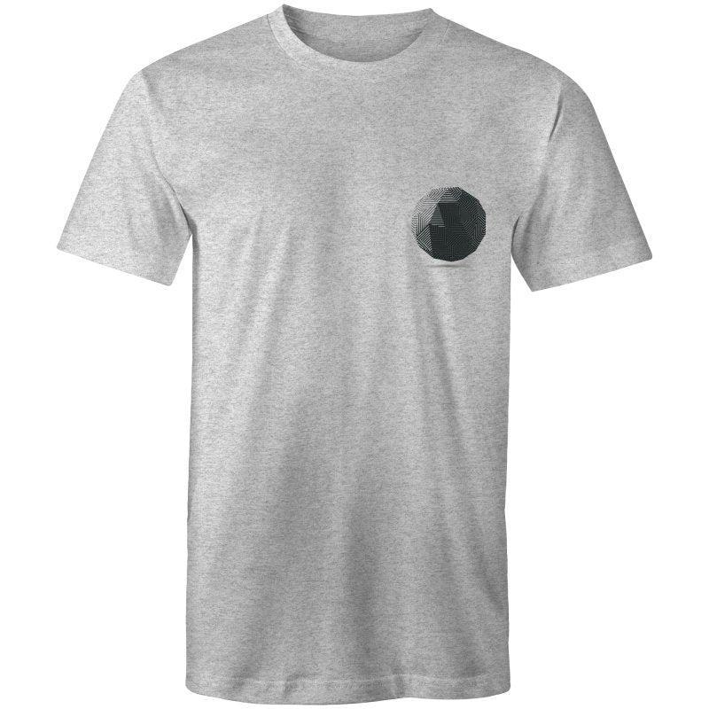 Men's Lineal Globe With Rhino Back T-shirt