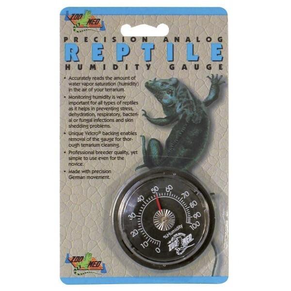 Precision Reptile Analog Humidity Gauge by Zoo Med
