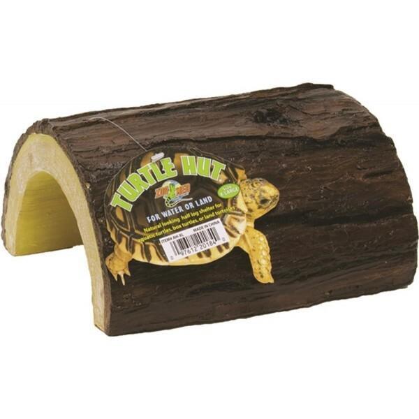 Large Turtle Hut Hiding Log by Zoo Med