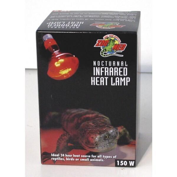 Infrared 150 Watt Nocturnal Reptile Heat Spot Lamp by Zoo Med