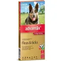 Advantix for Dogs 10-25 kgs - 3 Pack - Red - Flea, Tick & Insect Control