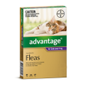 Advantage for Cats over 4 kgs - 4 Pack - Purple - Flea Control Treatment (Bayer)