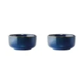 Alex Liddy Share 2 Piece Stoneware Serving Bowl Set Size 11cm in Blue