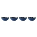 Alex Liddy Share 4 Piece Stoneware Sauce Bowl Set Size 8cm in Blue