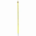 Liv Laboratory Thermometer,Mercury,-10 to 100degC,1.0deg Division,Partial Immersion,76mm Recommended Immersion Length,299mm Length,Each