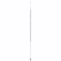 Livingstone Laboratory Thermometer, Mercury, -10 to 250degC, 2.0deg Division, Partial Immersion, 298mm Length, Each