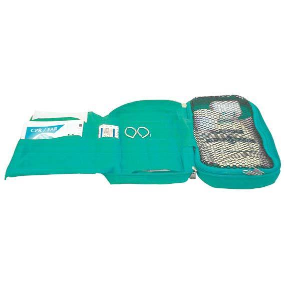 Livingstone Hiking First Aid Kit, Complete Set In Green Nylon Pouch