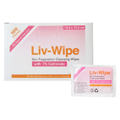 Liv-Wipe Skin Prep Antiseptic Cleansing Wipe, 1 Percent Cetrimide, 135 x 125mm, Single Pack, 100/Box