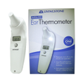 Livingstone Infrared Ear Thermometer with 20 Probe Covers, Auto-Off with Memory, Model ET-100A, TGA 333900, Each