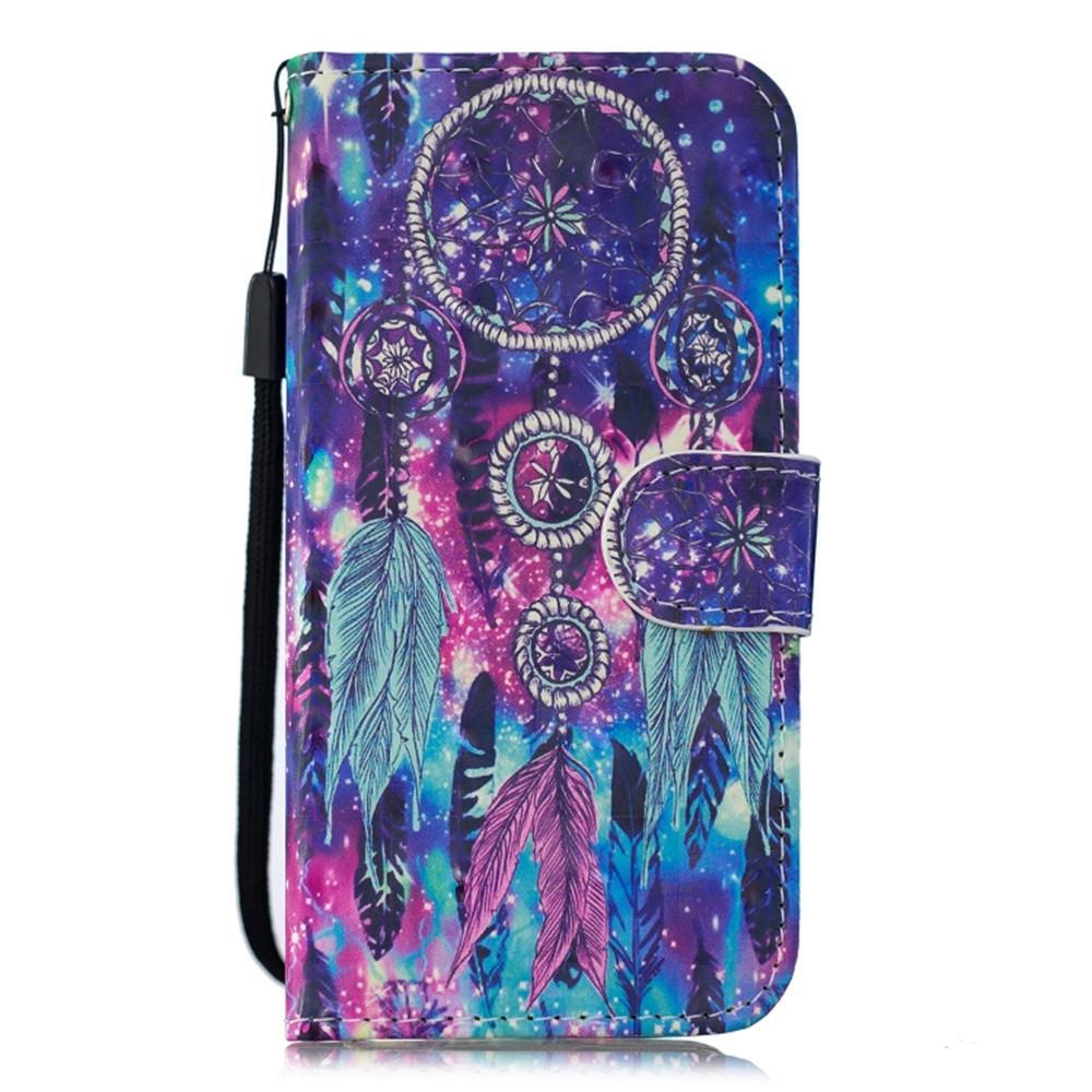 3D Painting Pattern Coloured Drawing Horizontal Flip PU Leather Case with Holder & Card Slots & Wallet For Nokia 3.1(Starry Wind Chime)