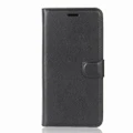 For BlackBerry Motion Litchi Texture Horizontal Flip Leather Case with Holder & Card Slots & Wallet(Black)