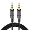 1m Jack Aux Cable 3.5 Mm To 3.5mm Audio Cable Male To Male Kabel Gold Plug Car Aux Cord For Iphone Samsung Xiaomi Huawei