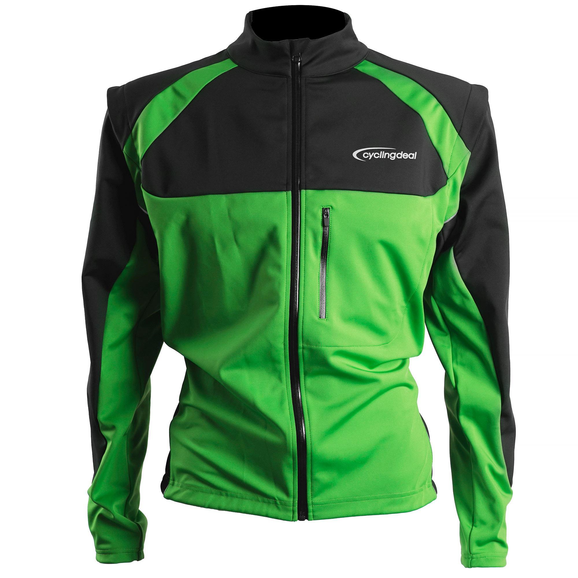 Cycling Bicycle Bike Jersey Wind Rain Jacket Vest Green L