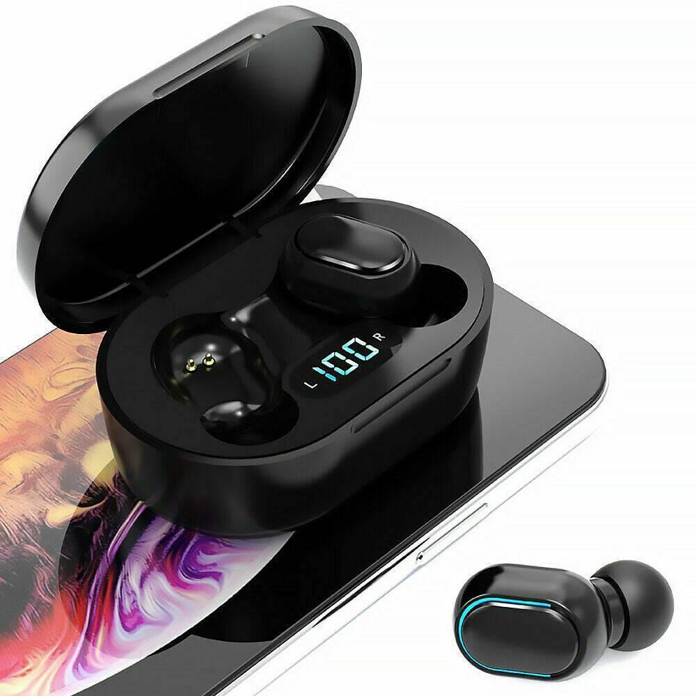 Wireless Bluetooth 5.0 Earphone Headphone Stereo Earbuds with Charge Box