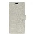 For Alcatel PIXI4 5.0 OT5010 3G Retro Crocodile Texture Horizontal Flip Leather Case