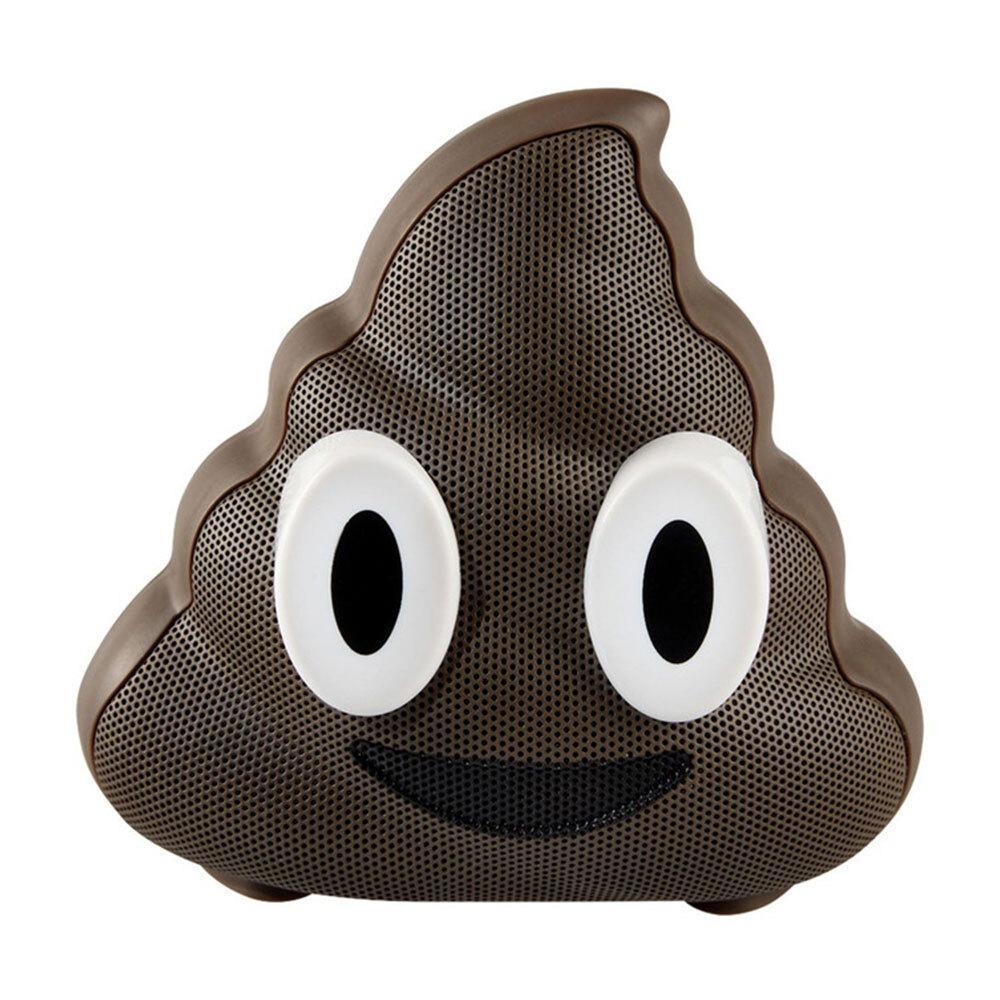 Jam Bluetooth Wireless Speaker w/Mic Choc Swirl Poop Emoji for iPhone/Galaxy