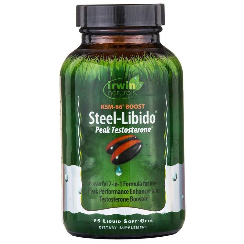 Irwin Naturals - Steel-Libido Peak Testosterone - 75 Liquid Soft-Gels