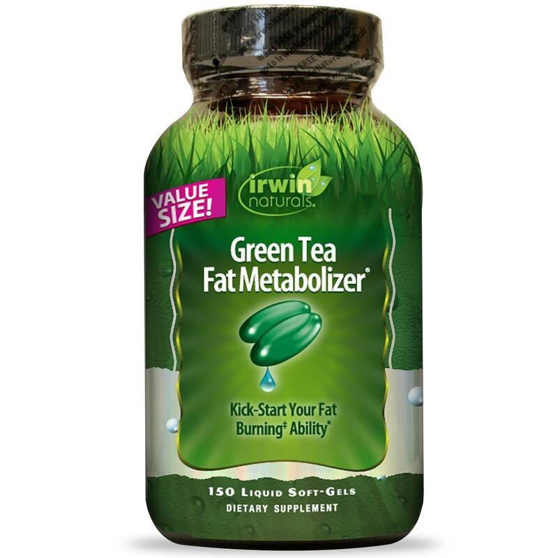 Irwin Naturals Green Tea Fat Metabolizer - 150 Liquid Soft Gels