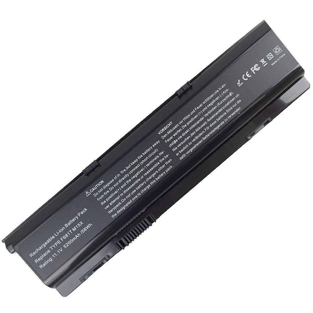 Replacement Battery for Dell Alienware M15X P08G,D15X,D951T,F681T,HC26Y,312-0210,312-0207,312-0209,F3J9T,P08G001,NGPHW,SQU-722,SQU-724,W3VX3