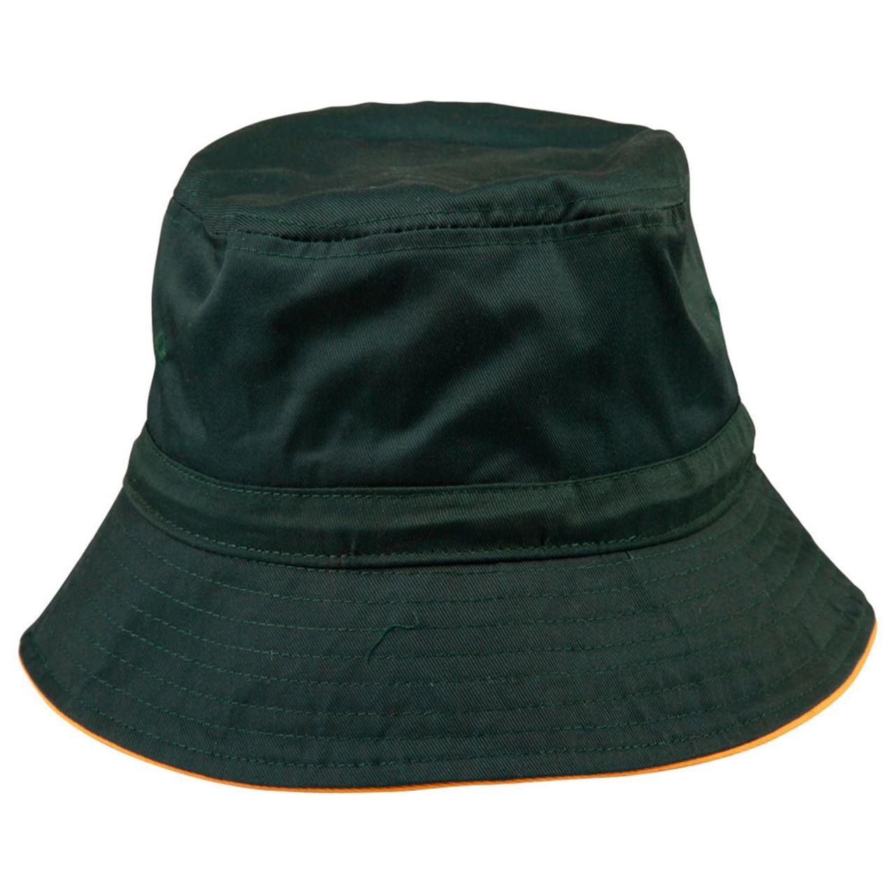 BOWEN | Contrast Trim Soft Bucket Hat With Toggle